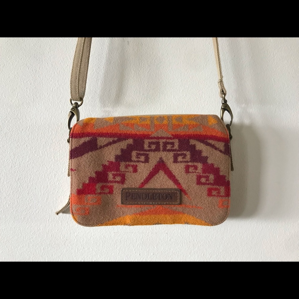 Colorful Pendleton Crossbody Purse Wallet